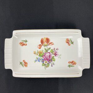 Vintage Colditz Porcelain Rectangular Tray